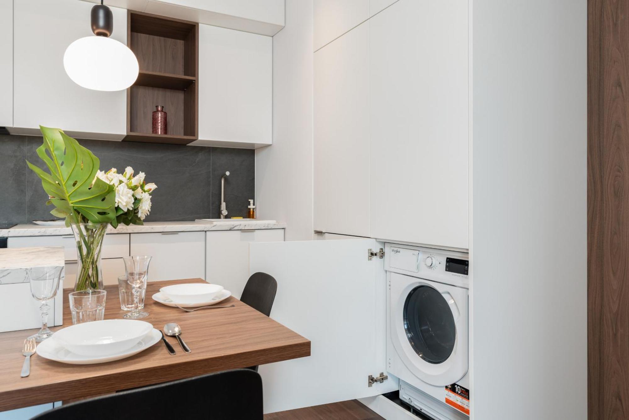 Stylish & Comfy Garbary Apartments With Parking By Noclegi Renters Poznań Exteriör bild