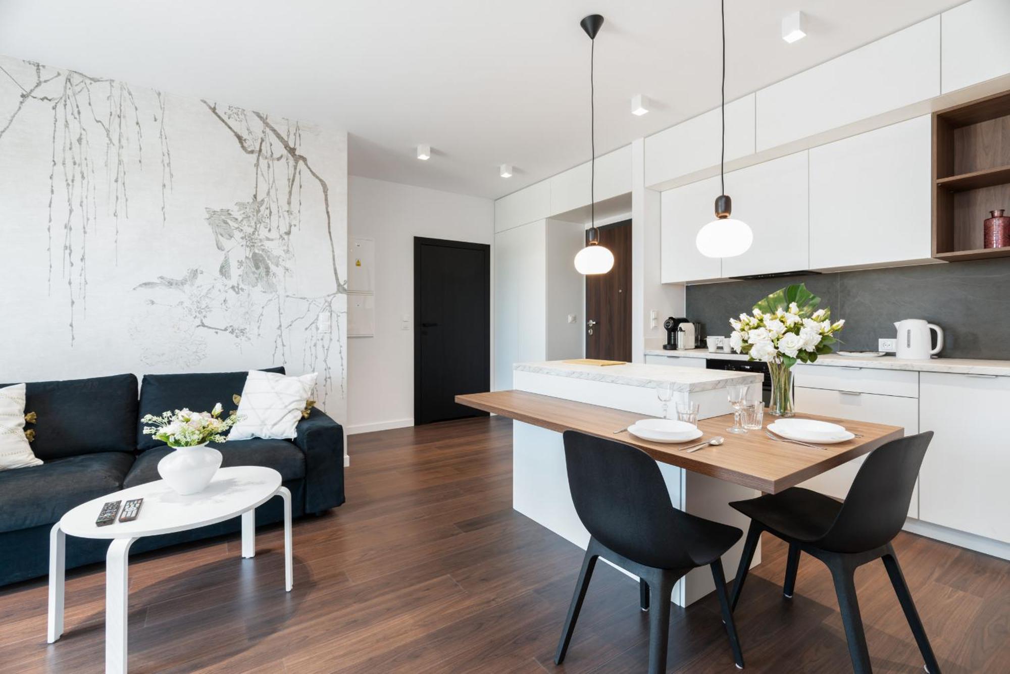 Stylish & Comfy Garbary Apartments With Parking By Noclegi Renters Poznań Exteriör bild