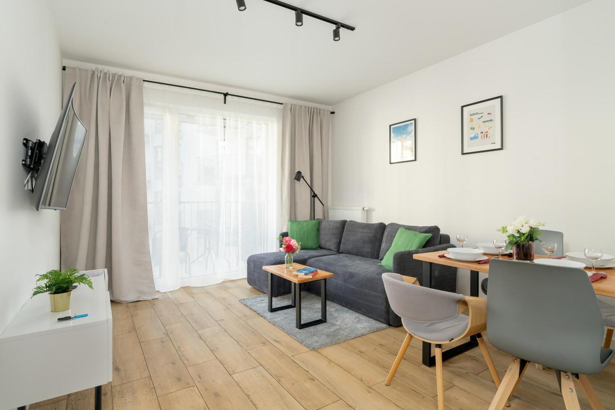 Stylish & Comfy Garbary Apartments With Parking By Noclegi Renters Poznań Exteriör bild