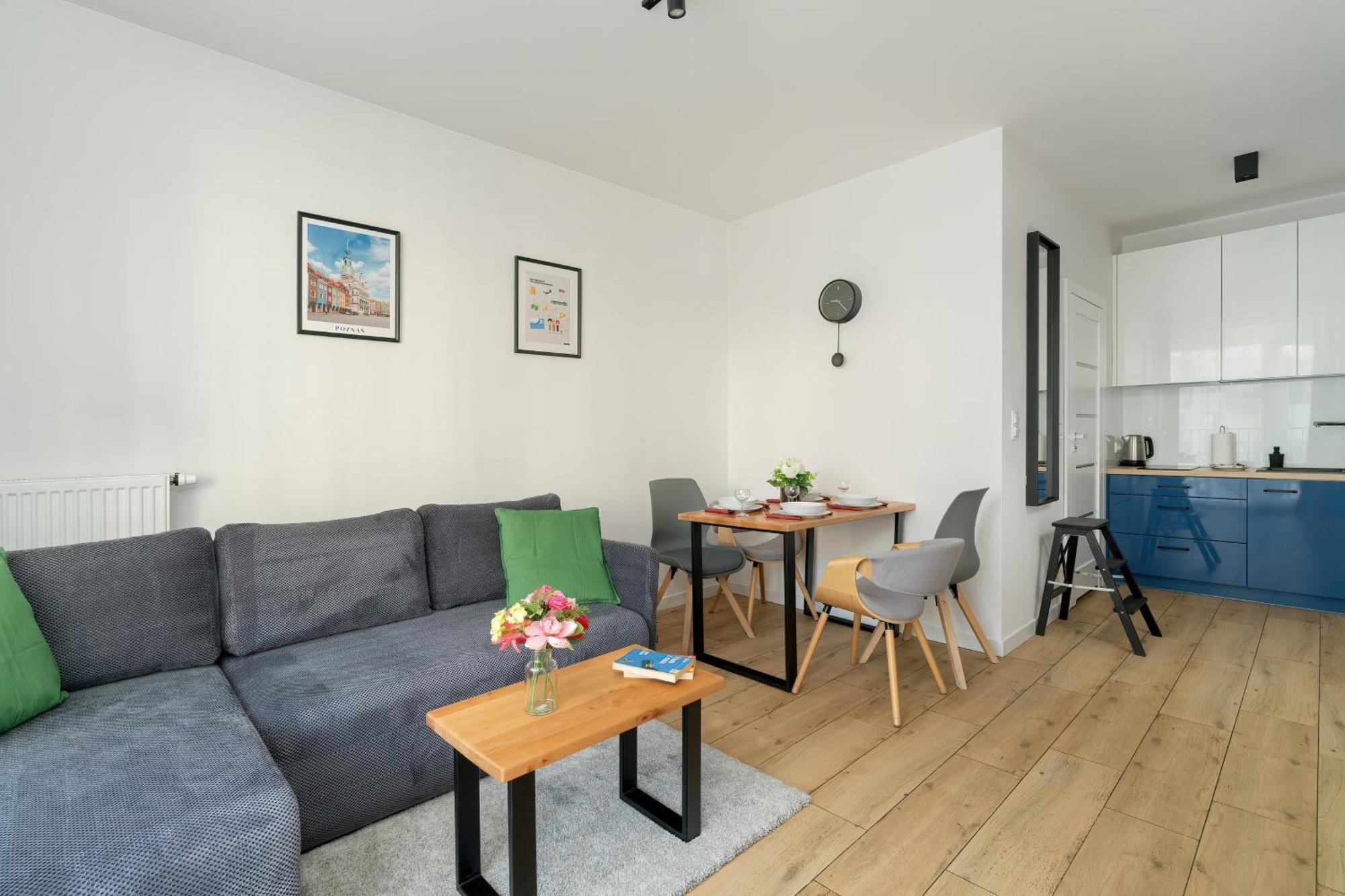 Stylish & Comfy Garbary Apartments With Parking By Noclegi Renters Poznań Exteriör bild
