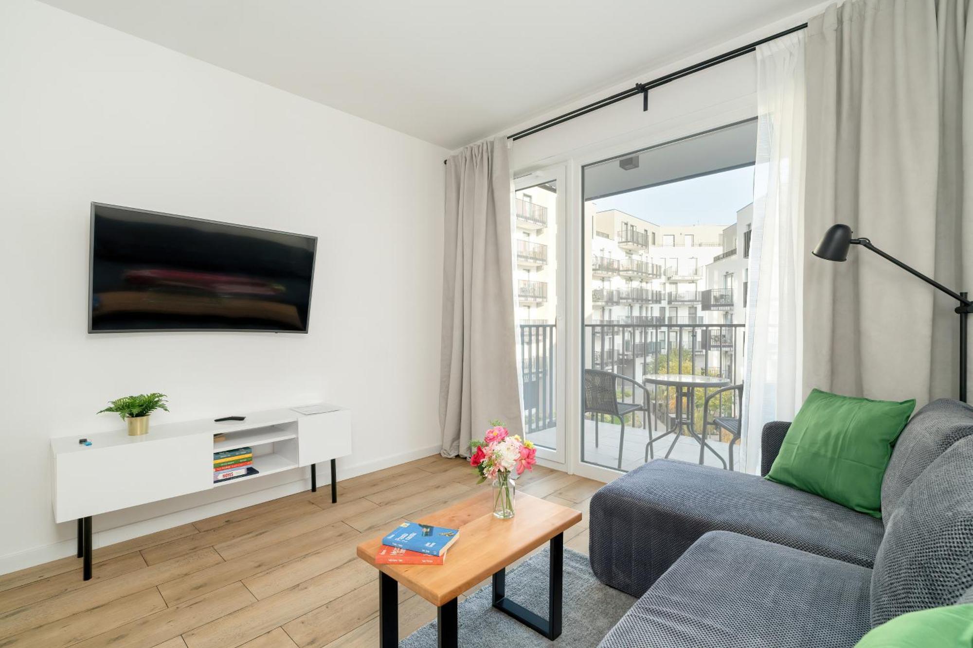 Stylish & Comfy Garbary Apartments With Parking By Noclegi Renters Poznań Exteriör bild